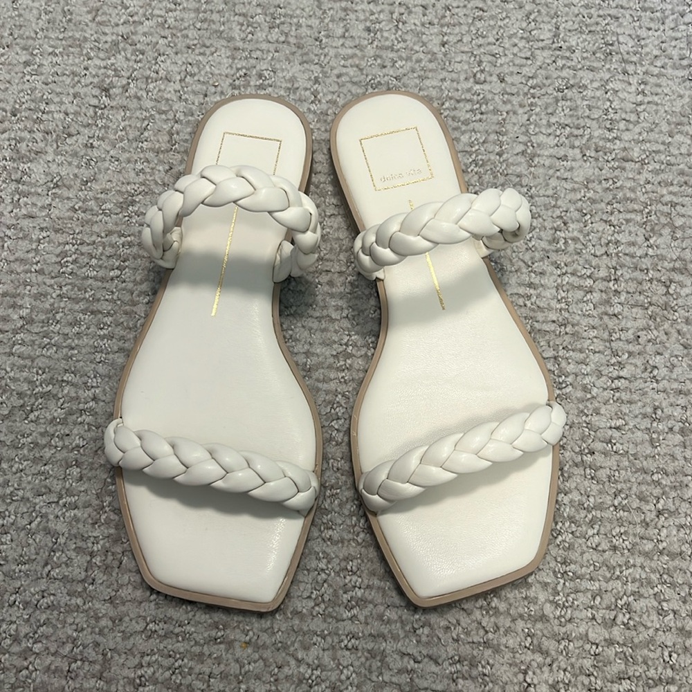 Brand new Dolce Vita Indre square toe braided sandals